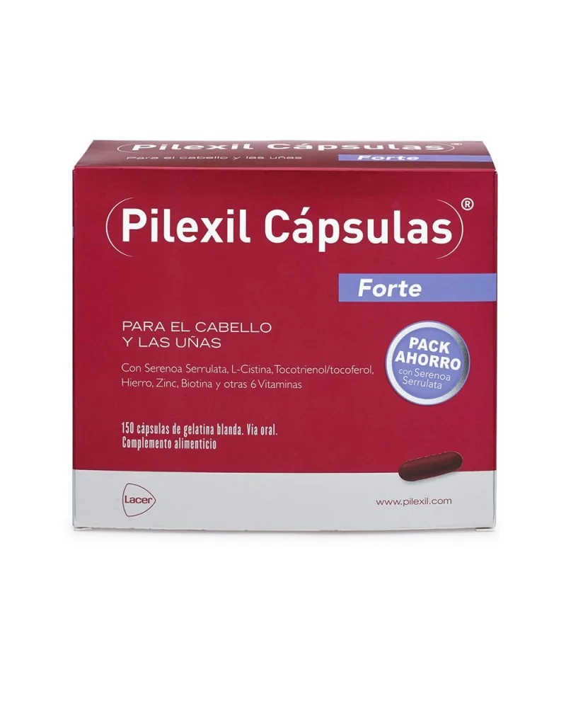 Pilexil Forte Cabello y Uñas 150 Cápsulas