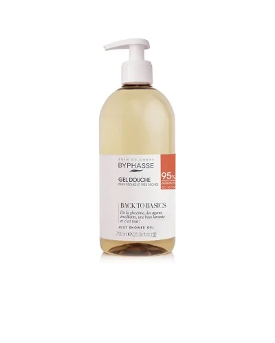 Byphasse Back To Basics Gel De Ducha Pieles Secas y Muy Secas 750ml