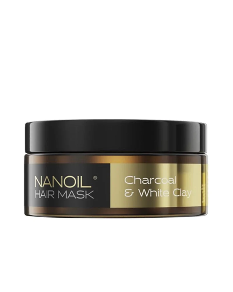 Nanoil Hair Mask Charcoal & White Clay 300ml