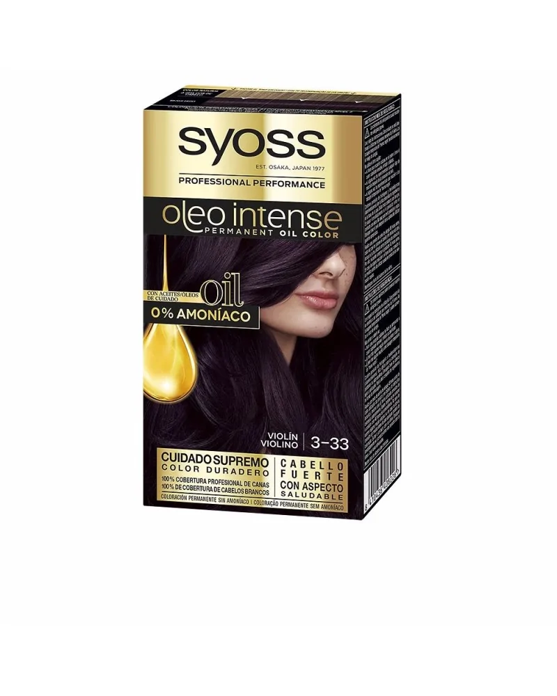 Syoss Olio Intense Tinte Sin Amoniaco nº 3.22-Violín 5 Un