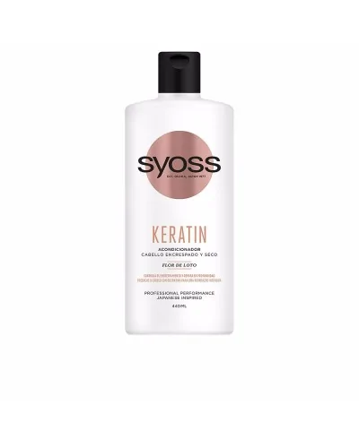 Syoss Keratin Acondicionador Cabello Encrespado y Seco 440ml