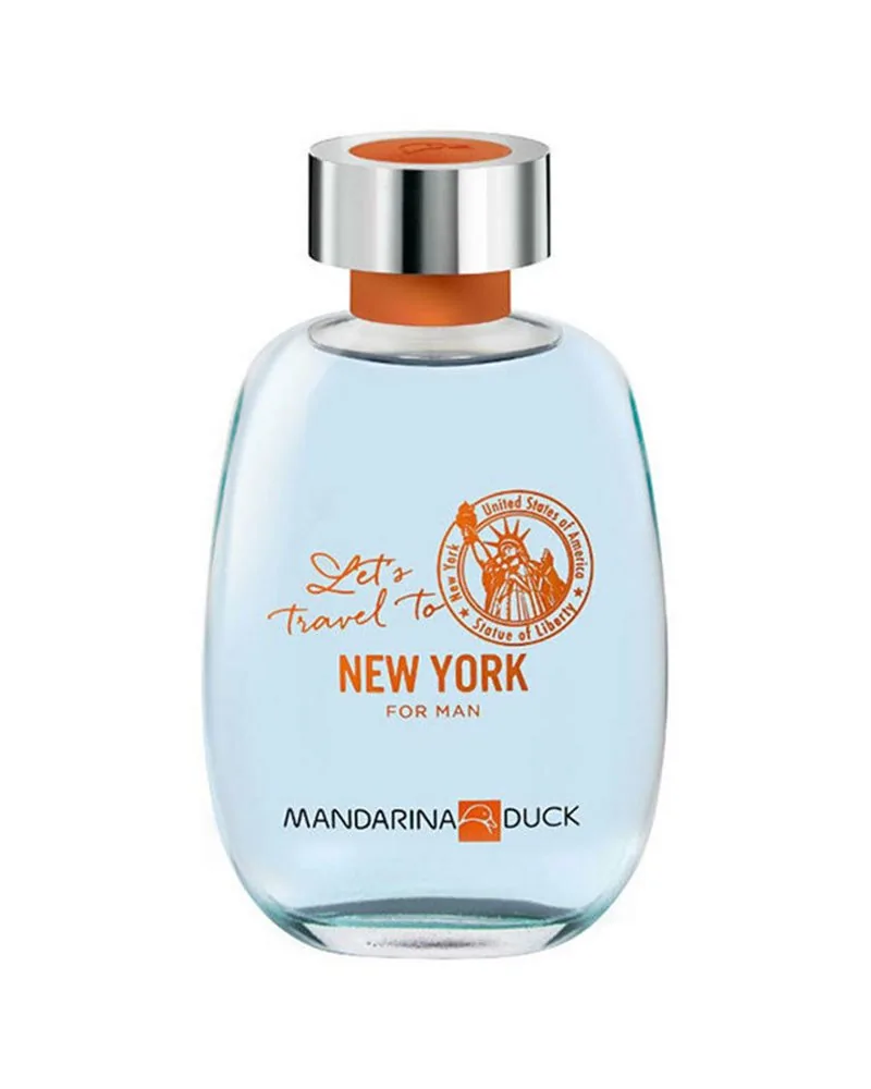 Mandarina Duck Let's Travel To New York Man Eau De Toilette Spray 100ml