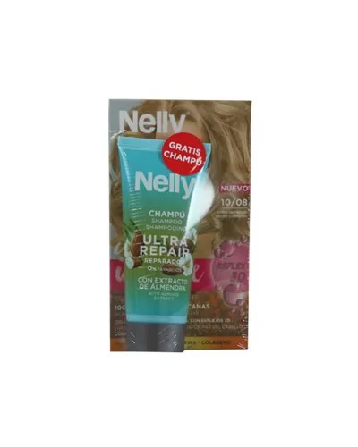 Nelly Dye Crème Intense 10.08 Light Blond Set 2 Pieces