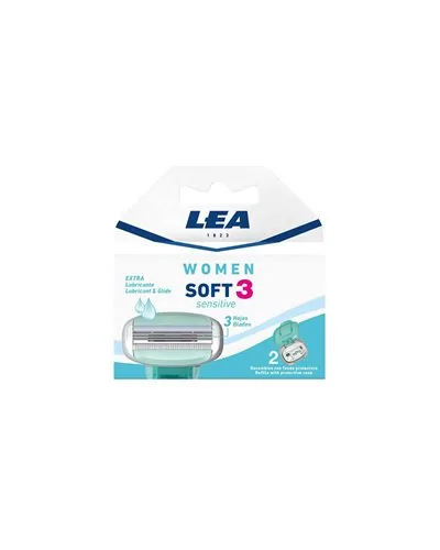 Lea Recambios Woman Soft3 Sensitive 2Un