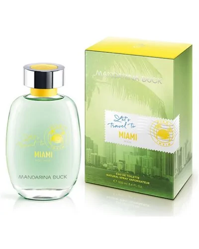 Mandarina Duck Miami Man Eau De Toilette Spray 100ml