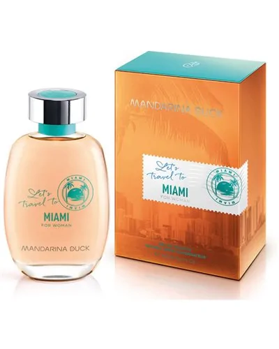 Mandarina Duck Miami Woman Eau De Toilette Spray 100ml