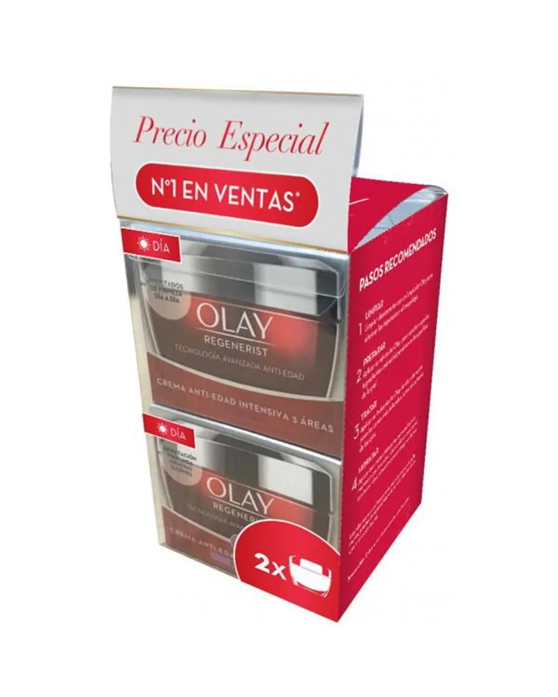 Olay Regenerist 3 Areas Dia 50ml Duplo