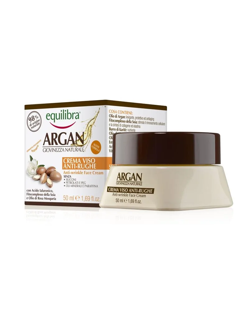 Equilibra Face Argan Antiwrinkle Cr 50 M