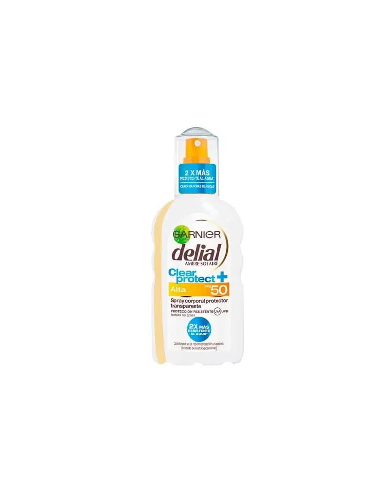 Delial Clear Protect Spray Transparente SPF50 200ml