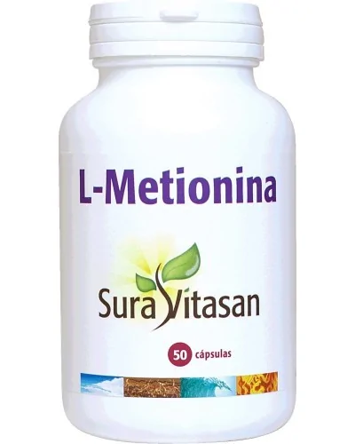 Sura Vitas L Metionina 500 Mg 50 Caps