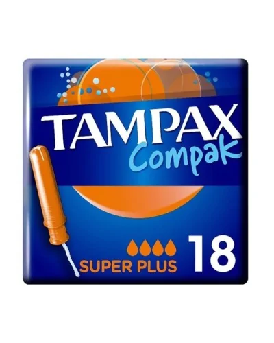 Tampax Compak Super Plus 18 Units