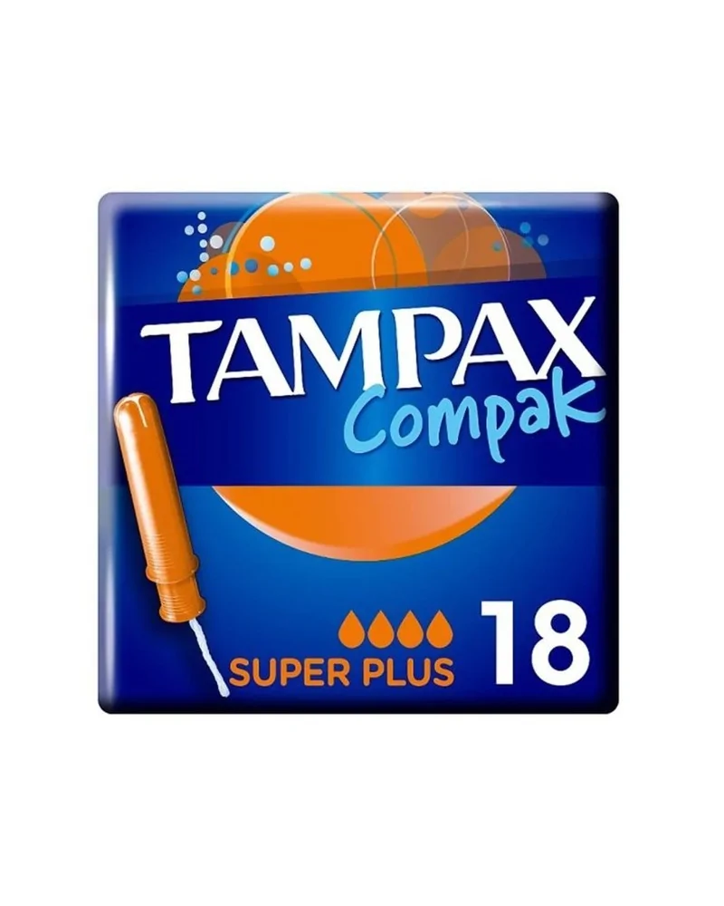 Tampax Compak Super Plus 18 Units