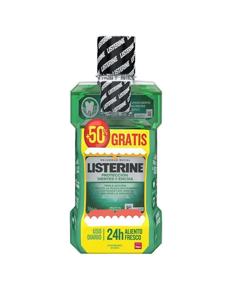 Listerine Teeth And Gum Protection 500ml+250ml