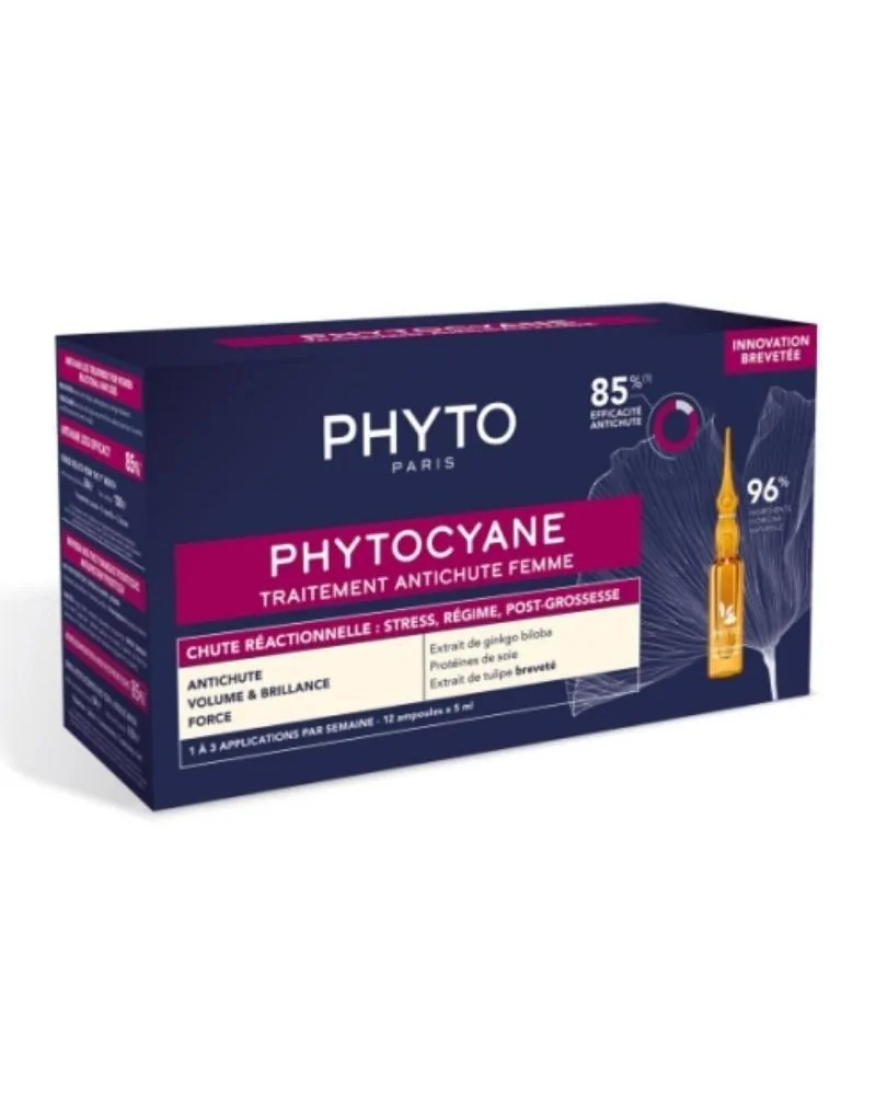 Phyto Phytocyane Reactive Hair Loss 12X5ml