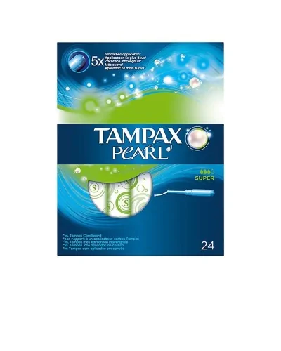 Tampax Pearl Súper 24 Units