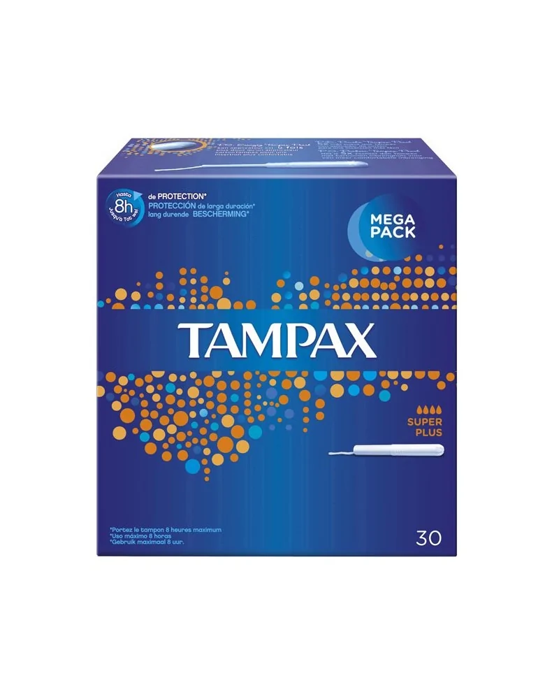 Tampax Super-Plus Tampón 30 Uds