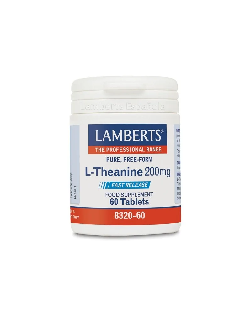 Lamberts L-Theanine 200 Mg 60 Tabs