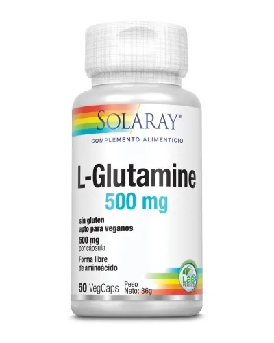 L - Glutamine 500 Mg - 50 Vegcaps