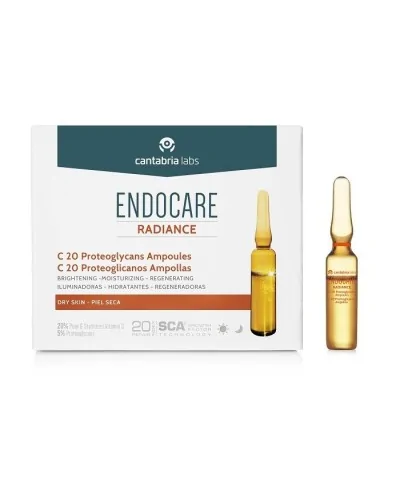 Endocare Radiance C20 Proteoglycans Oil-Free Ampoules 30 X 2ml