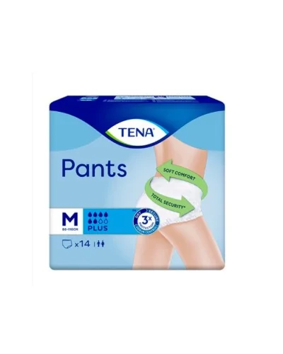 Tena Lady Pants Plus Medium Incontinence Briefs 14 U