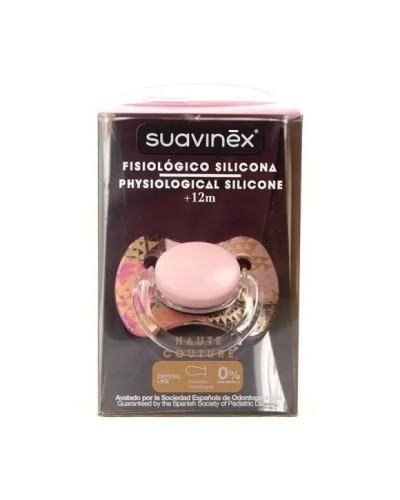 Suavinex Premium Haute Couture Silicone Physiological Pacifier +12M