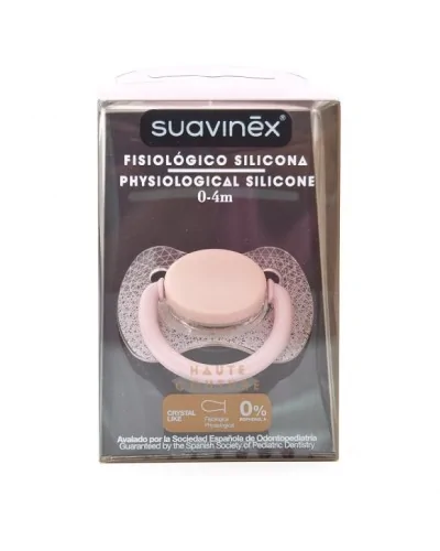 Suavinex Physiological Silicone Nipple Pacifier 0-4M