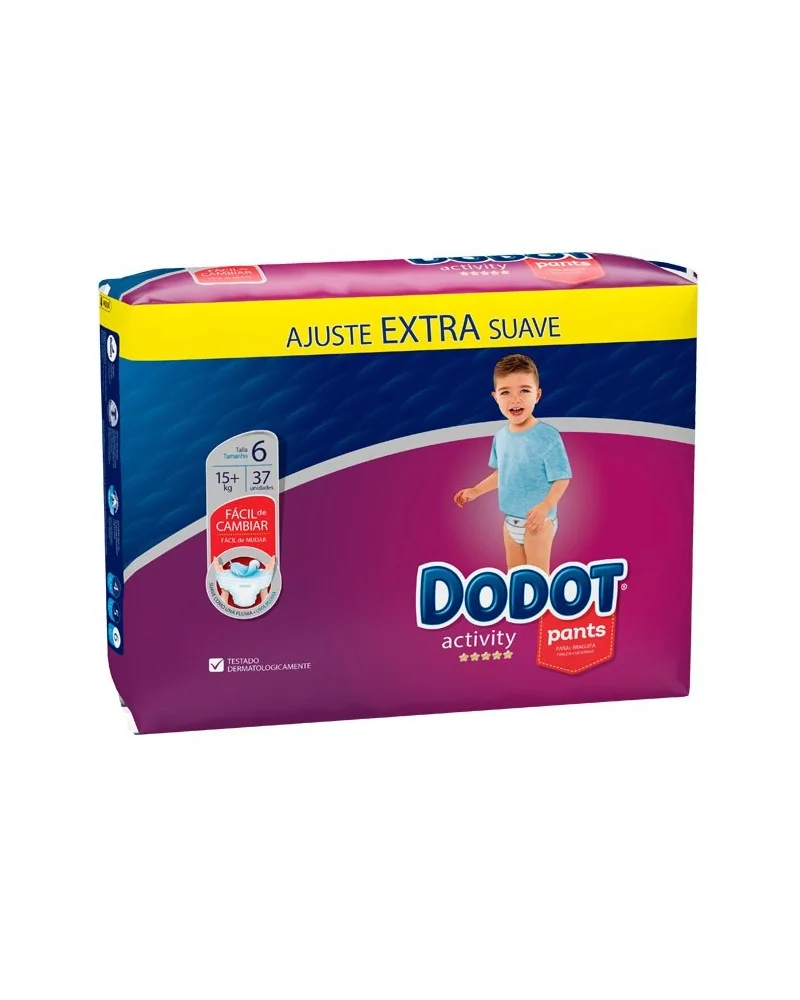 Dodot Pants Activity T-6 Pañal-Braguita 15 + Kg 37 U