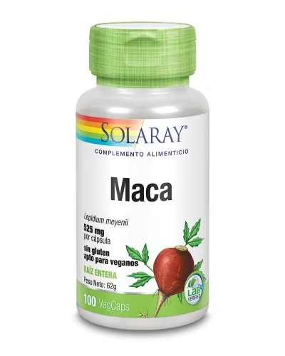 Solaray Maca 525 Mg - 100 Vegcaps