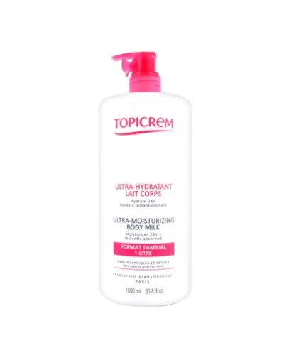 Topicrem Uh Ultra-Moisturizing Body Milk 1000ml